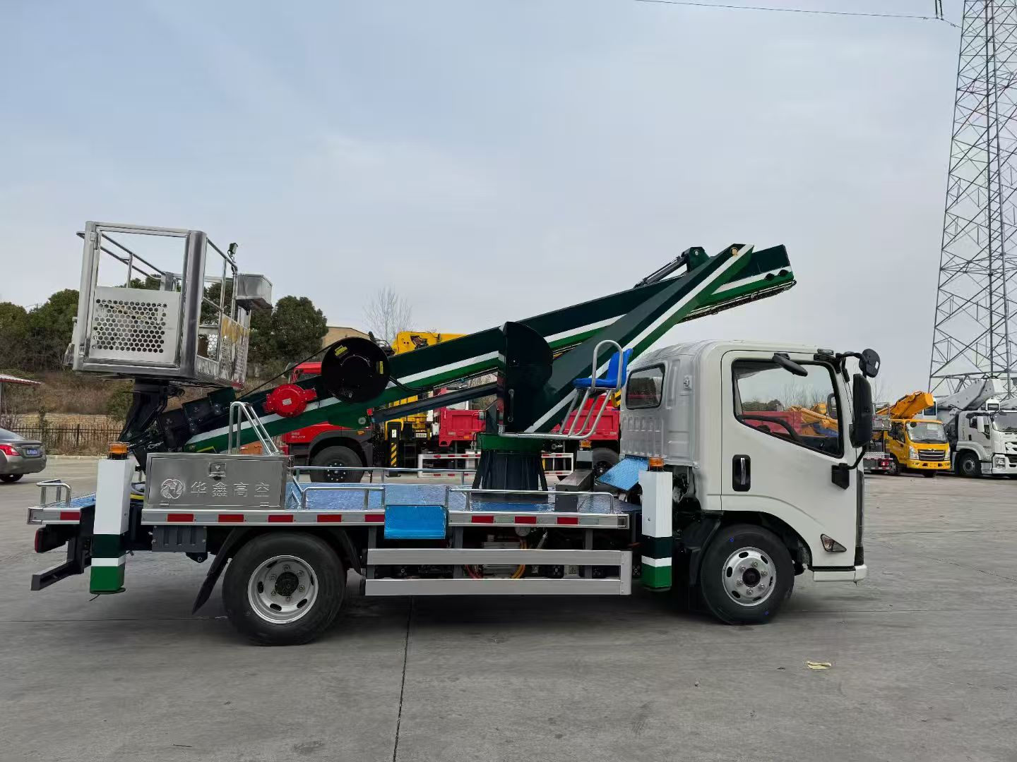 Какова высота автовышки для экопроектов?