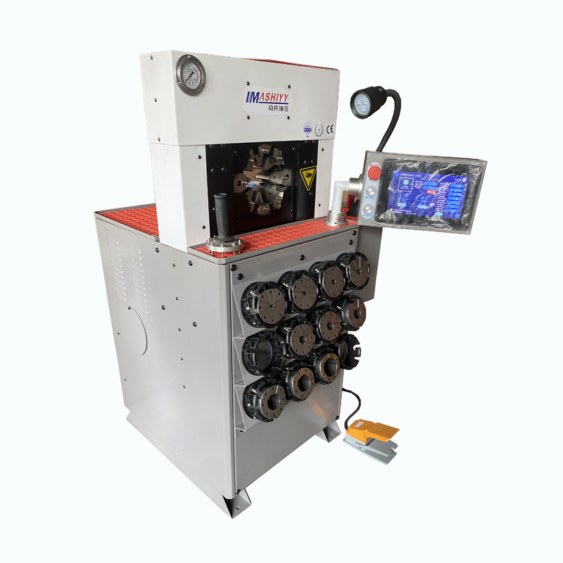 Обжимной пресс станок для РВД MASHI Smart Panel MK-160