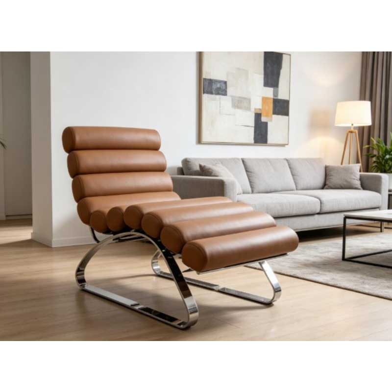 [Новинка от VV FURNITURE: Итальянское кресло для отдыха в стиле минимализм — переосмысление релаксации в современной гостиной]