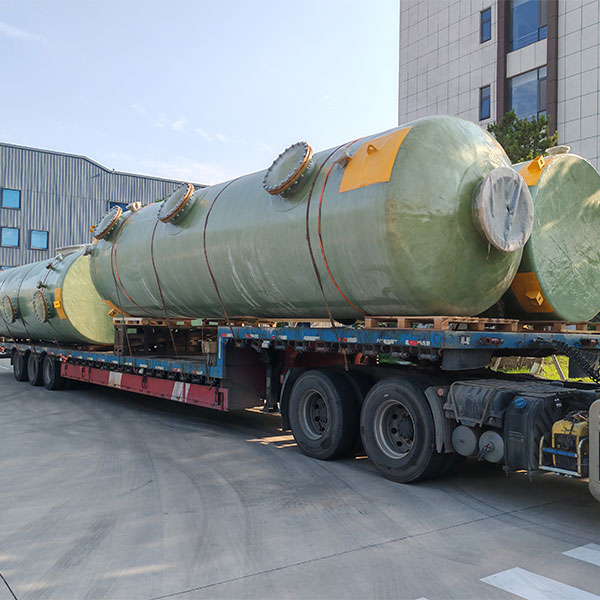 Абсорбционная колонна для отходящих газов FRP