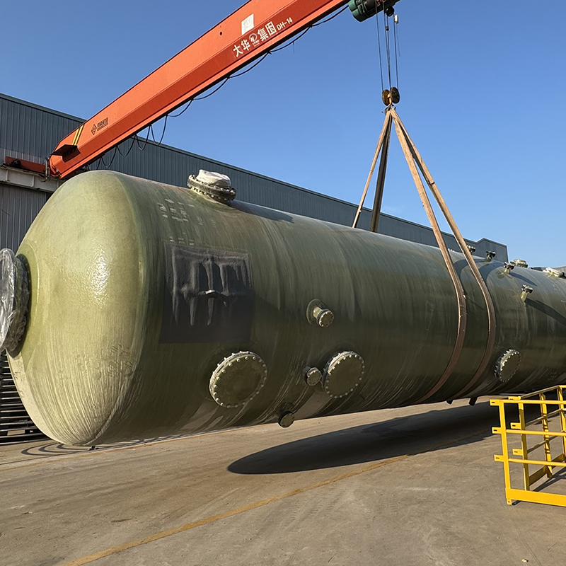Абсорбционная колонна для отходящих газов FRP