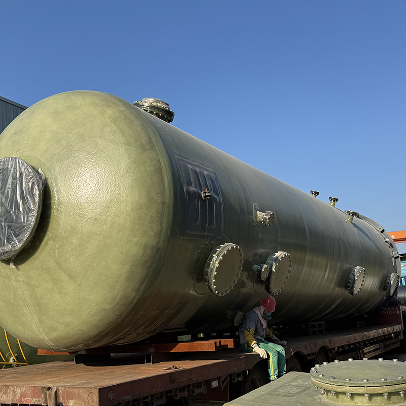 Абсорбционная колонна для отходящих газов FRP