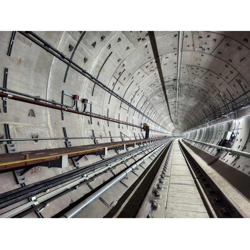 Исследование применения арматурных стержней, армированных стекловолокном, в участке тоннеля, проложенного щитовым методом при строительстве метрополитена.