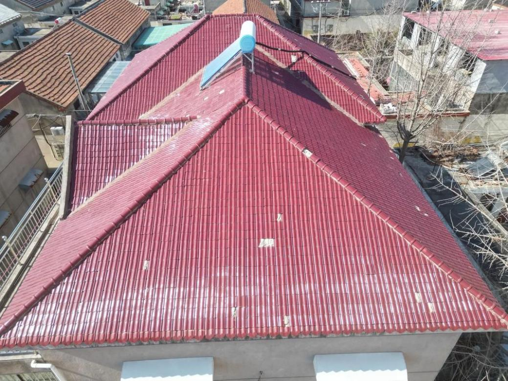 Рисунок 4: Зимний дом (крыша из смоляной черепицы ASA)