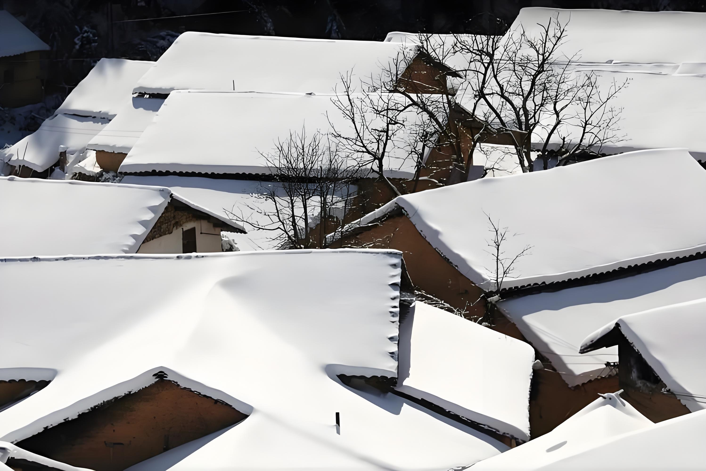 Рисунок 9: Пример установки черепичной кровли из смолы ASA