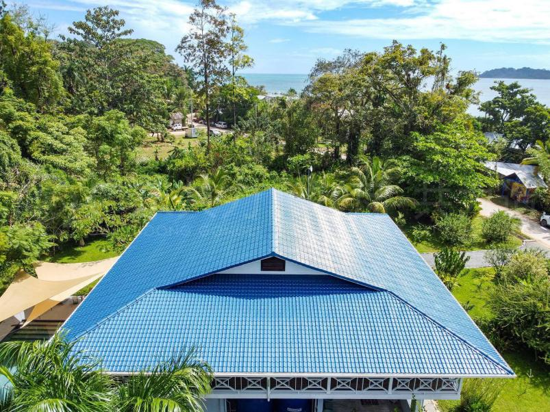 Синяя крыша