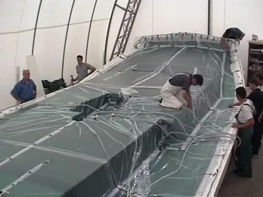 Обладка производства корпуса судна