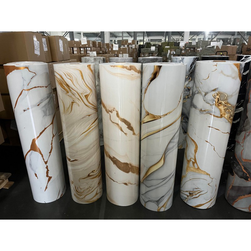 2мм Утолщенная мраморная самоклеящаяся пленка для стен