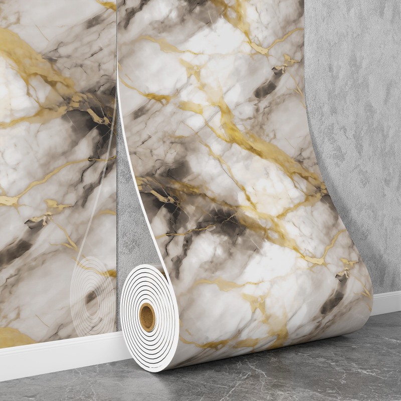 2мм Утолщенная мраморная самоклеящаяся пленка для стен