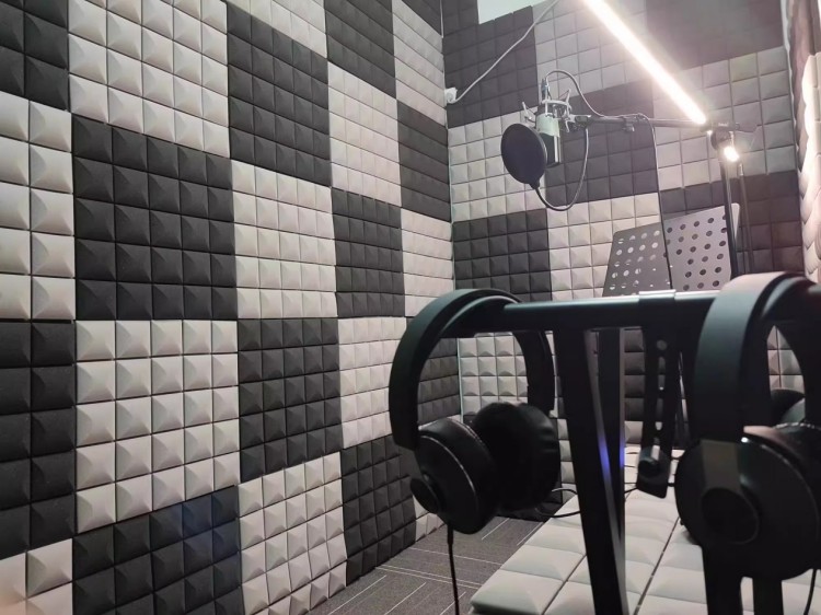 50 см акустическая пена для стен с ромбовидным дизайном2 (1)