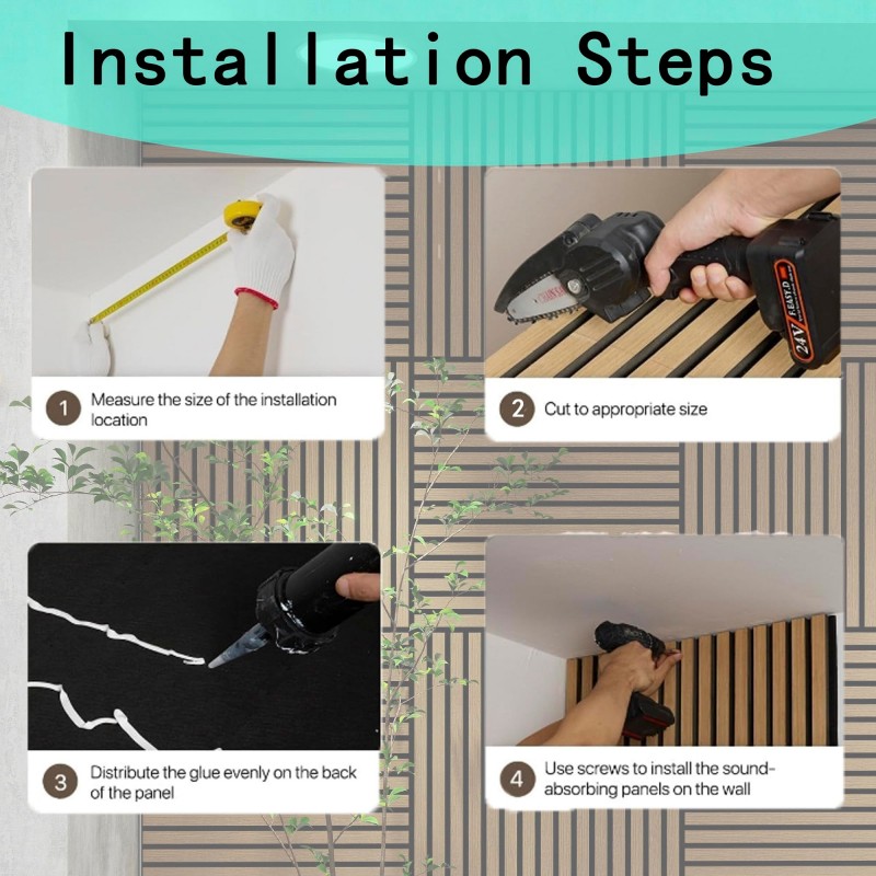 Акустические панели из МДФ и полиэфирного волокна для стен и потолков