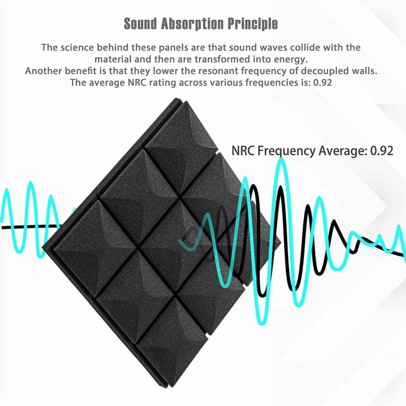 Акустические панели с ромбовидным дизайном для студии 2 (1)