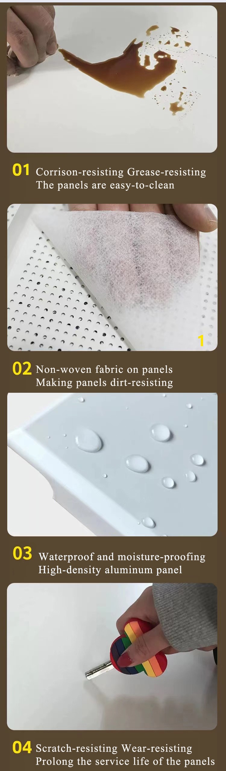 Алюминиевые кассетные панели для потолка2 (2)