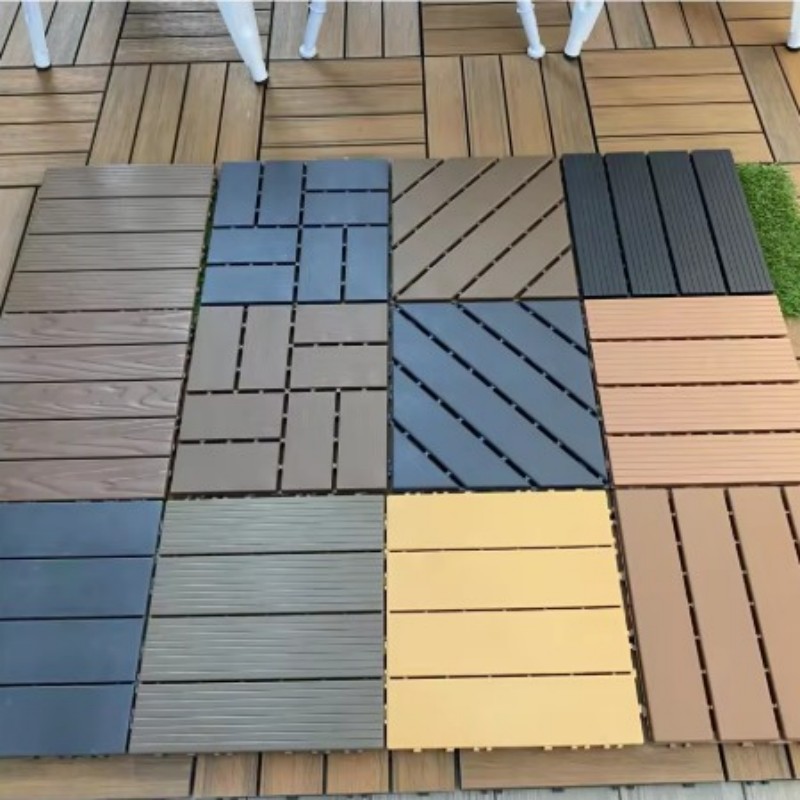 Древесно-пластиковый композит для напольного покрытия