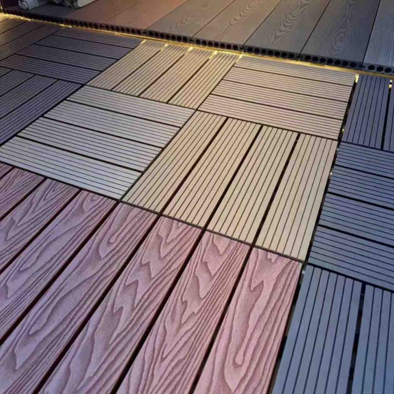 Древесно-пластиковый композит для напольного покрытия