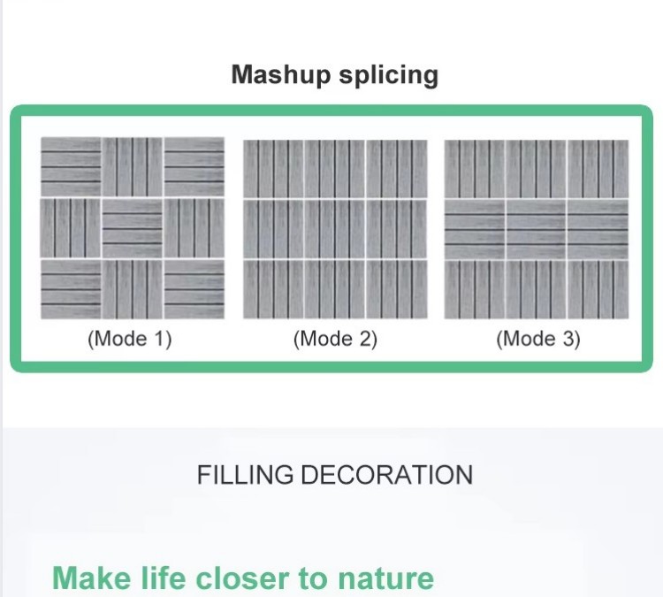 Древесно-пластиковый композит для напольного покрытия 492 (5)
