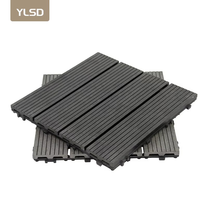 Древесно-полимерная модульная плитка для пола