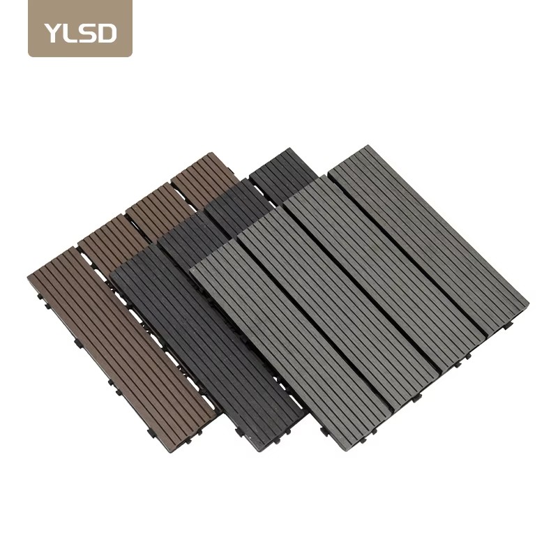 Древесно-полимерная модульная плитка для пола