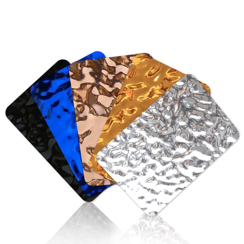 Древесноволокнистая плита из бамбука с волнообразным рисунком