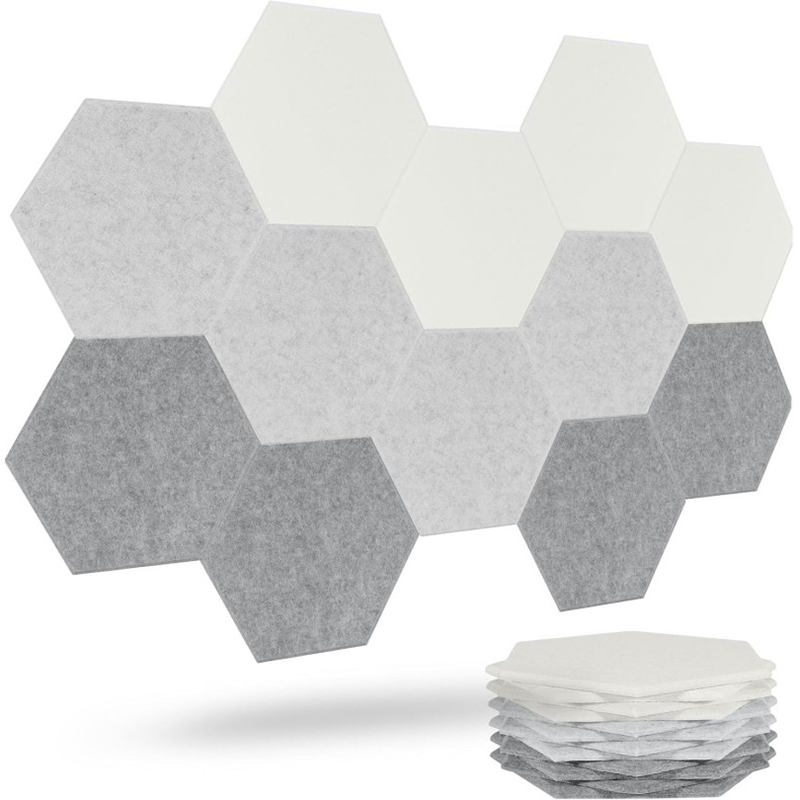 Звукопоглощающие панели из полиэфирного волокна для стен