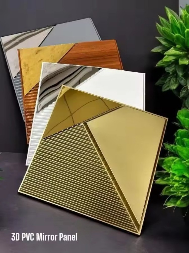 Золотые 3D-панели для стен292 (1)