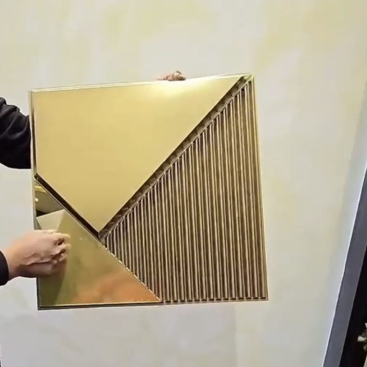 Золотые 3D-панели для стен292 (3)