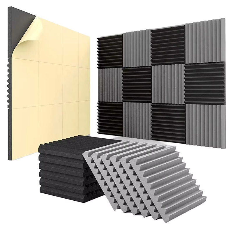 Клиновидный акустический поролон