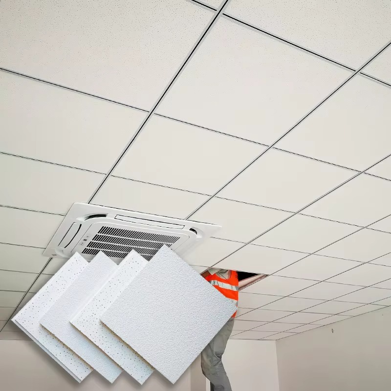 Минерально-ватные плиты для потолка