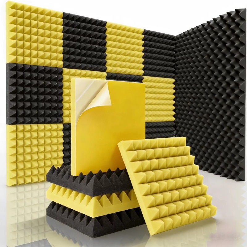 Пирамидальный звукопоглощающий хлопок