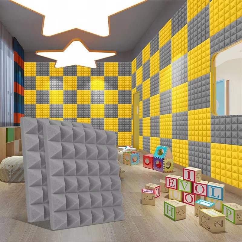 Пирамидальный звукопоглощающий хлопок