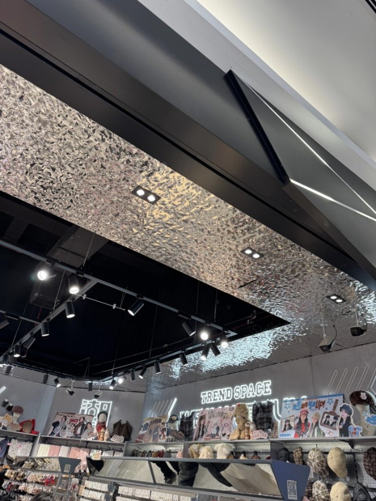 Потолочные обои с эффектом водной ряби292 (7)