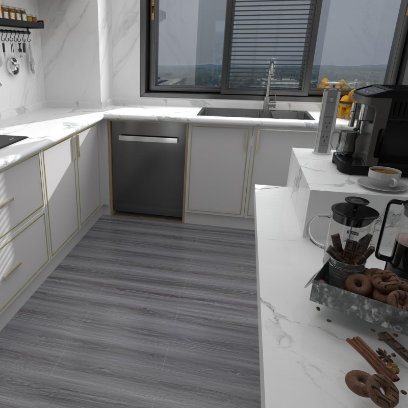 Самоклеящиеся наклейки для пола с древесным зерном