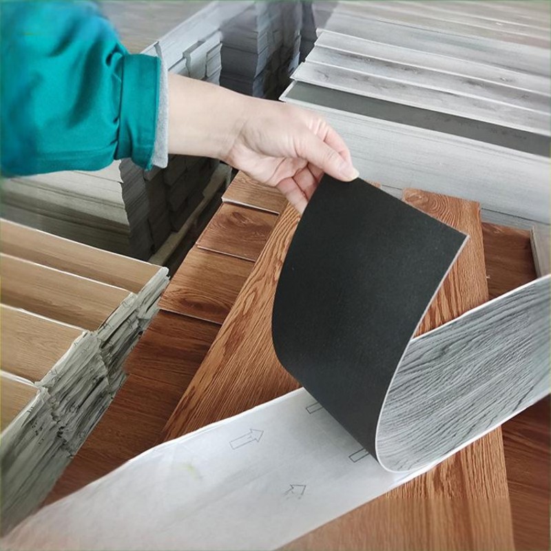 Самоклеящиеся наклейки для пола с древесным зерном