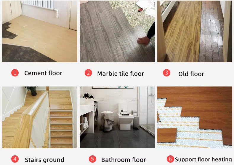 Самоклеящиеся наклейки для пола с древесным зерном 4172 (5)