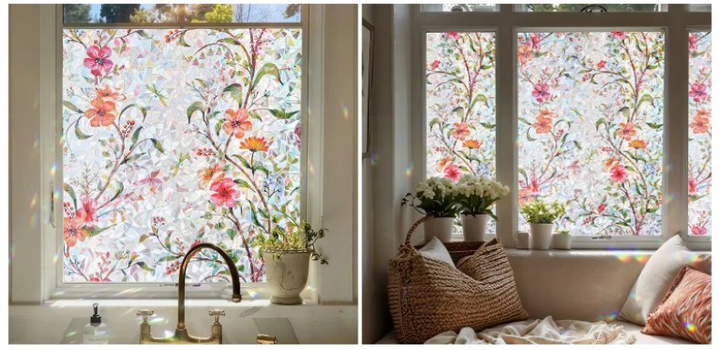 Статические наклейки на стекло для окон 492 (5)