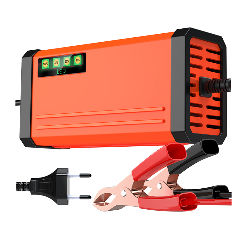 Портативное зарядное устройство 12V 2A для автомобильного аккумулятора