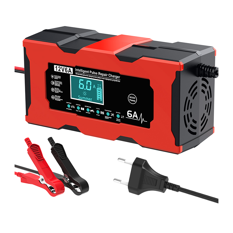 12V 6A оранжевый новый стикер