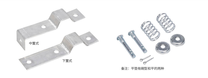 Заземляющая шина (комплект сопутствующих деталей для средней перегородки)