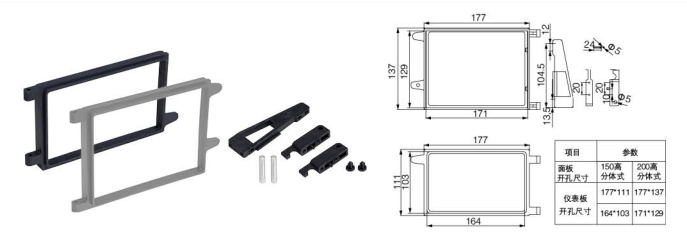 Модульная панель измерения и контроля