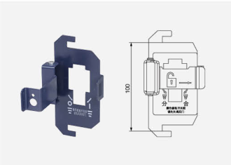 Устройство навесного замка для заземляющего ножа 5HG.GS-3