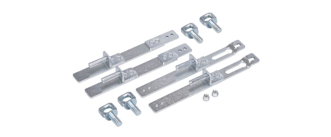 Серия комплектующих для быстроразборного тягового замка，Модель для государственной электросети: Четыре замочные пластины для средней двери 5HG.ZM-4