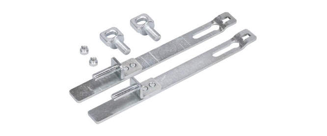 Серия комплектующих для быстроразборного тягового замка，Модель для государственной электросети: Две замочные пластины для приборной двери 5HG.SM-2