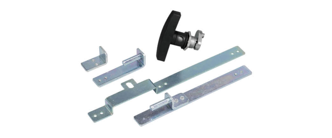 Серия комплектующих для быстроразборного тягового замка，Ручной замок для приборной двери GMS3