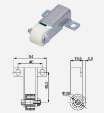 Кронштейн для предотвращения падения приборной двери 5HGYBM.002
