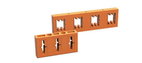 Серия клеммных держателей для шины