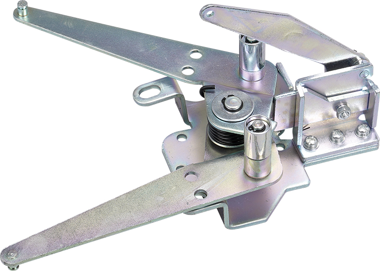 Схема установки устройства задвижки 5HG.320.011/ZS() (шкаф среднего размещения шириной 1000 мм)