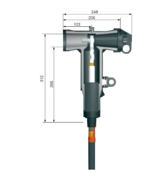 Американский локтевой муфт AZT-12/200