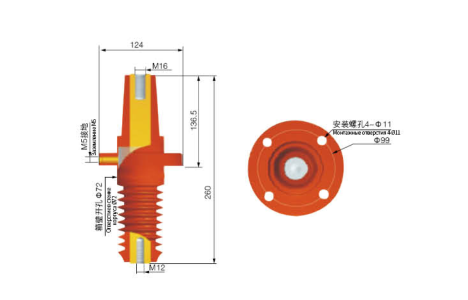 Моноблочная булавка JCTG-15/630 (260)
