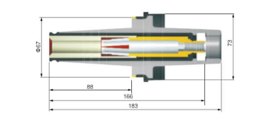 Односторонний муфт-булавка HB DTT-15kV 200A