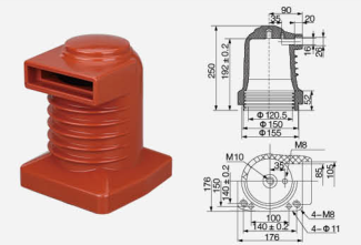 Коробка контактов для компоновочного шкафа CH3-10Q/180 (1250 А)